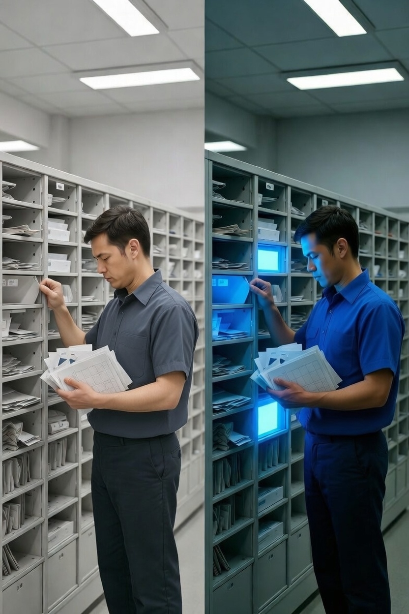 Before and after FlashRT — carrier without and with AI guidance