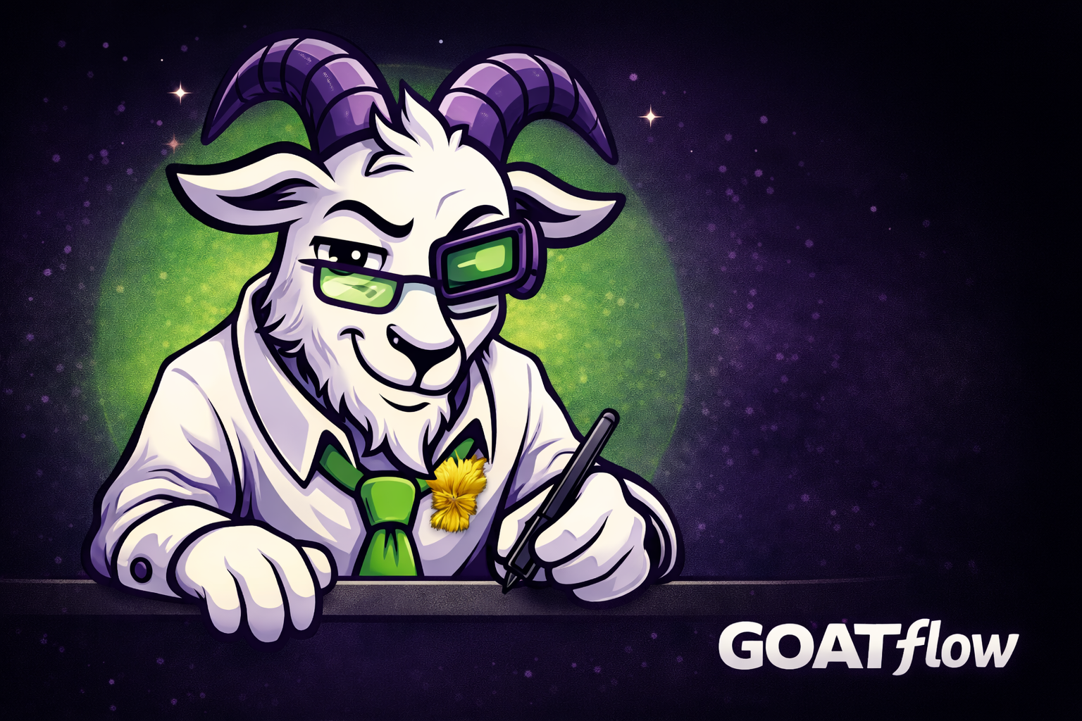 GOATflow Hero Logo